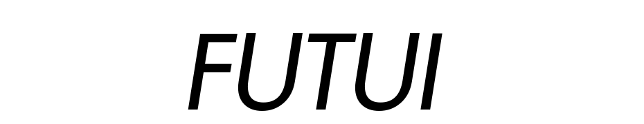 Futurica Italic cкачати шрифт безкоштовно